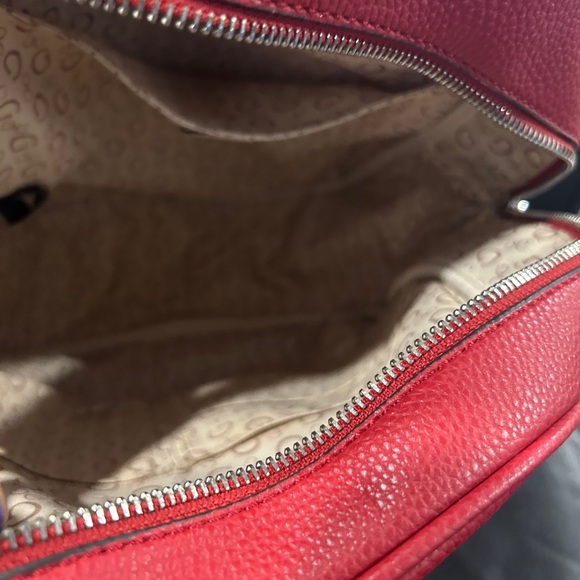 GUESS Bold Red Backpack - Picture 13 of 16